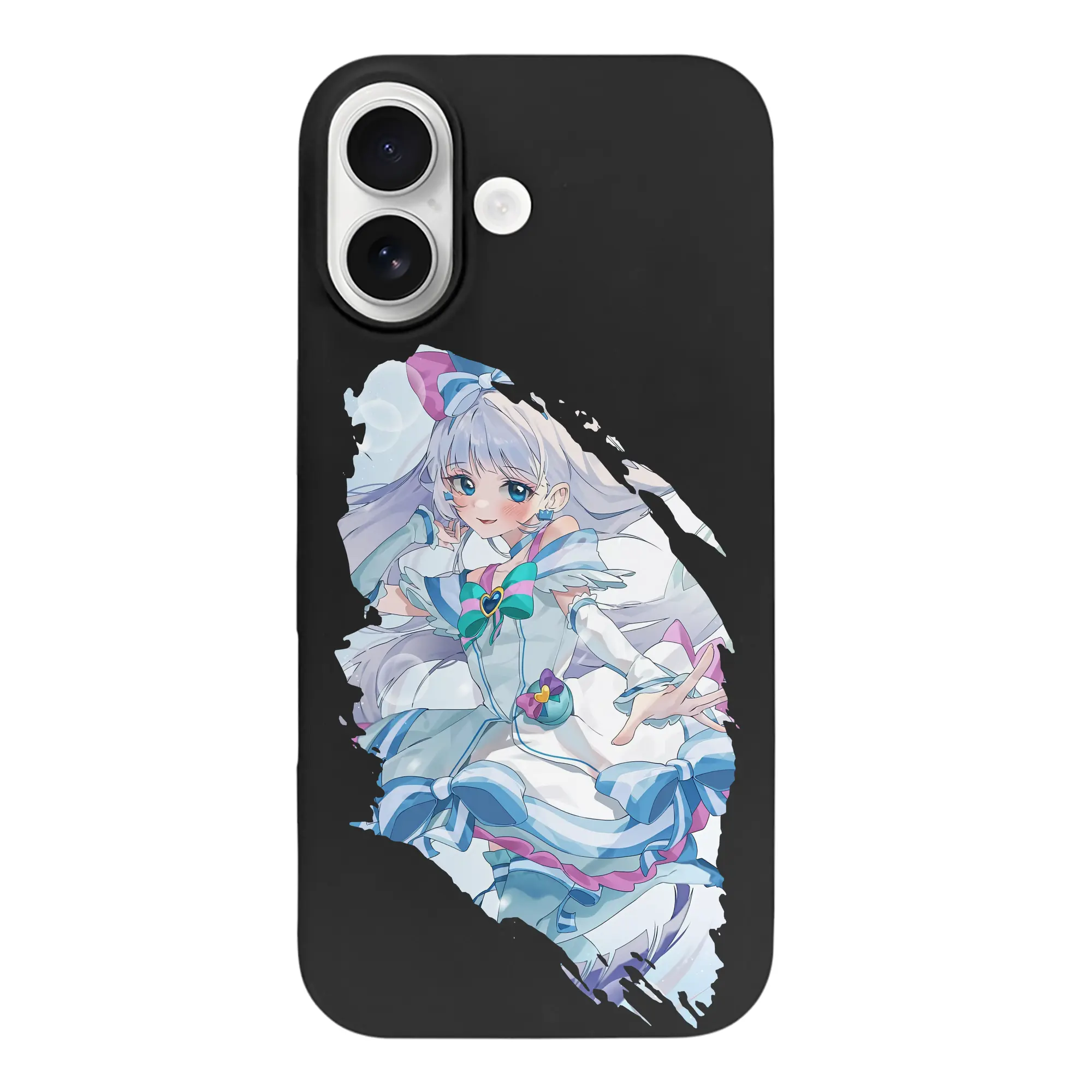 わんだふるぷりきゅあ グッズ 猫屋敷ユキ - iPhone 17 シリーズ シリコンケース 薄型 耐衝撃 指紋防止 ソフトタッチカバー 精密フィット 傷防止 保護ケース iPhone 17/17 Air/17 Pro/17 Pro Max 対応